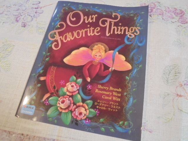 洋書トールペイント Our Favorite things エンジェル バラ 花 鳥拍卖