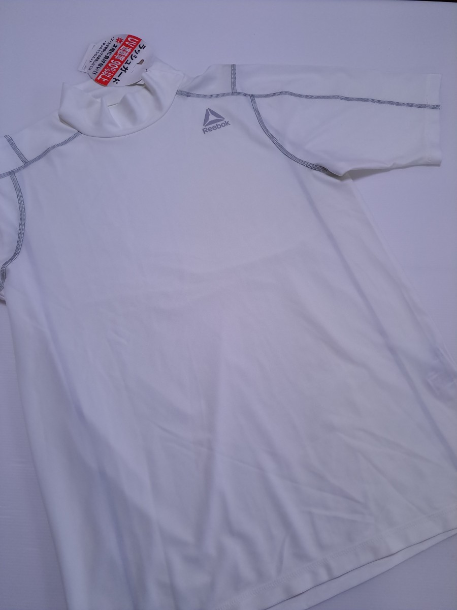 新品未使用 ラッシュガード Reebok LL 半袖 Tシャツ メンズ 紳士 送料無料 即決 限定 プール 海 ゴルフ スポーツ UV Aら拍卖