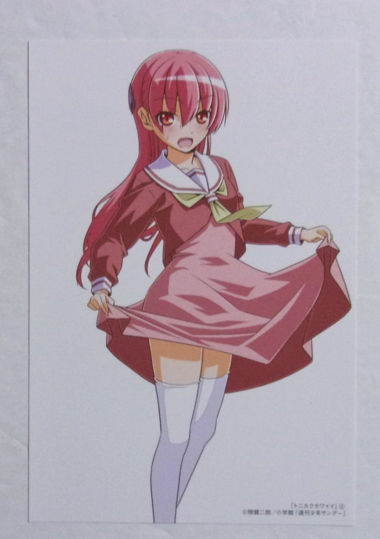 【イラストカード】【とらのあな購入特典】 トニカクカワイイ 2巻特典 畑健二郎/小学館 非売品拍卖