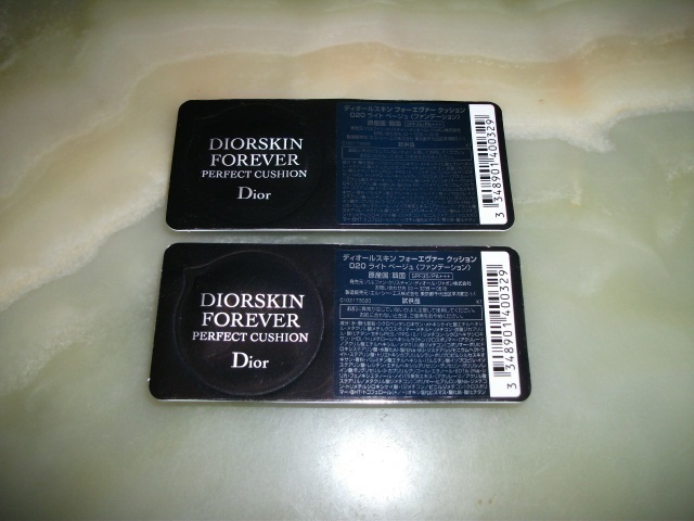 Dior☆ディオールスキン フォーエヴァー クッション 020 ライト ベージュ 2g×2個拍卖