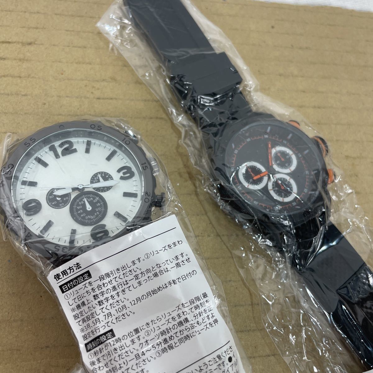 k ①腕時計 クォーツ 未使用保管品 ジャンク 非防水拍卖