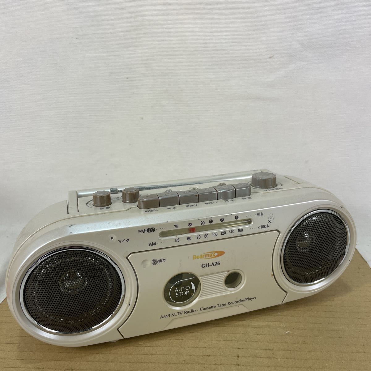 k ラジオカセットレコーダー ミニ ジャンク拍卖