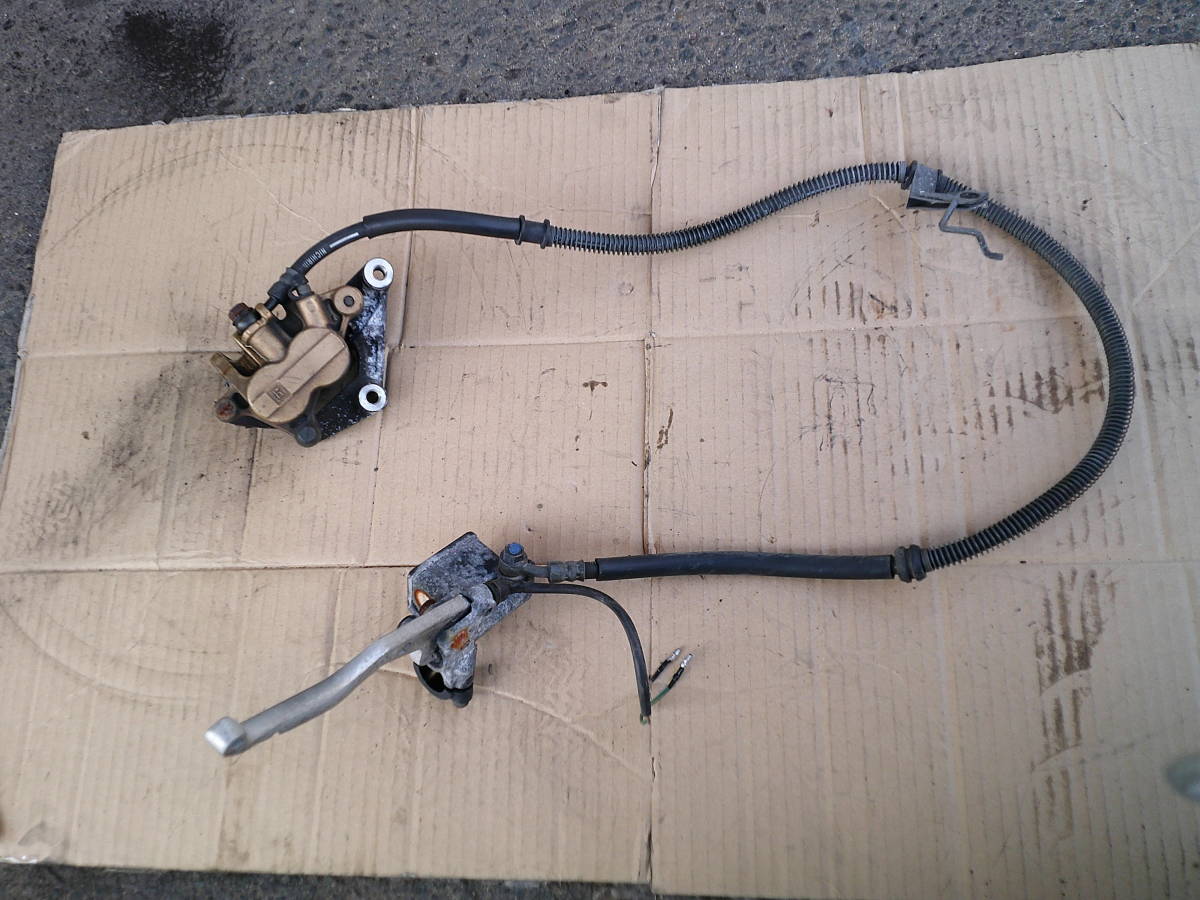 ヤマハ マジェスティ 125 5CA キャブ車 純正 フロントブレーキ マスターシリンダー キャリパーセット 始動確認済み (動画有り) 拍卖