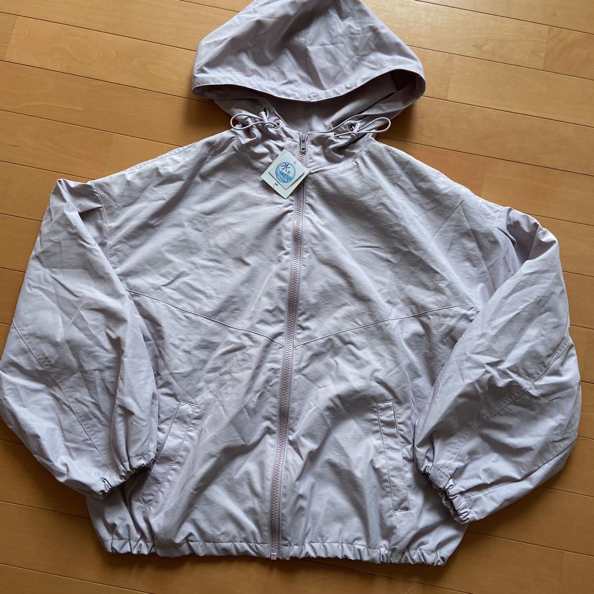 新品☆薄ピンクジャンバー ウィンドブレーカー 撥水♪レディースS拍卖