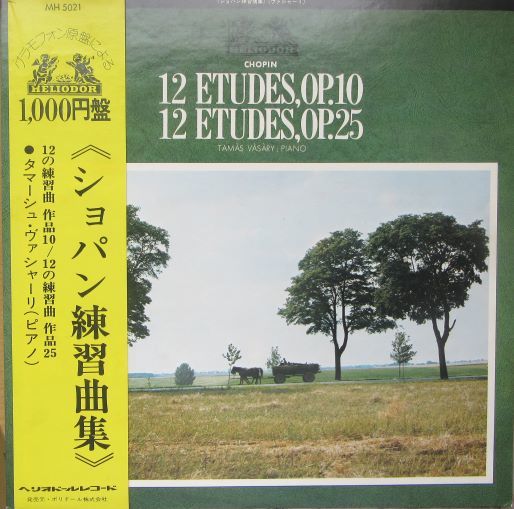 i059 ショパン 練習曲集op10 & op.25 タマーシュ・ヴァシャリ(pf)拍卖