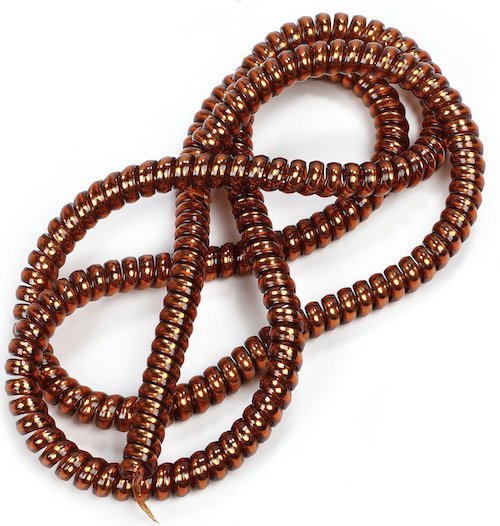 大径 スパイラル 螺旋 配線 カバー 約93cm オレンジ 橙色 PC パソコン 携帯 スマホ 充電 ケーブル TV 家電配線拍卖