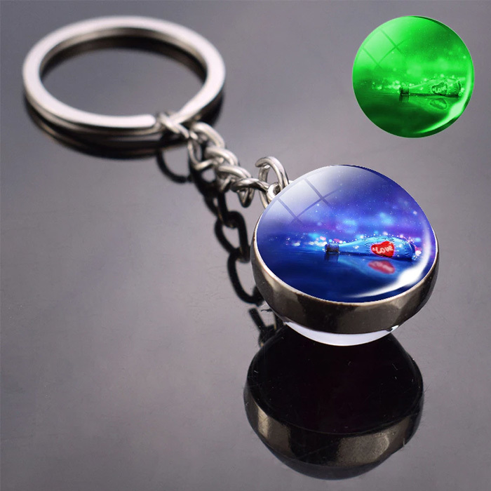 キーホルダー 宇宙 惑星 ギャラクシー 太陽系 星 キーチェーン キーリング 16-6拍卖