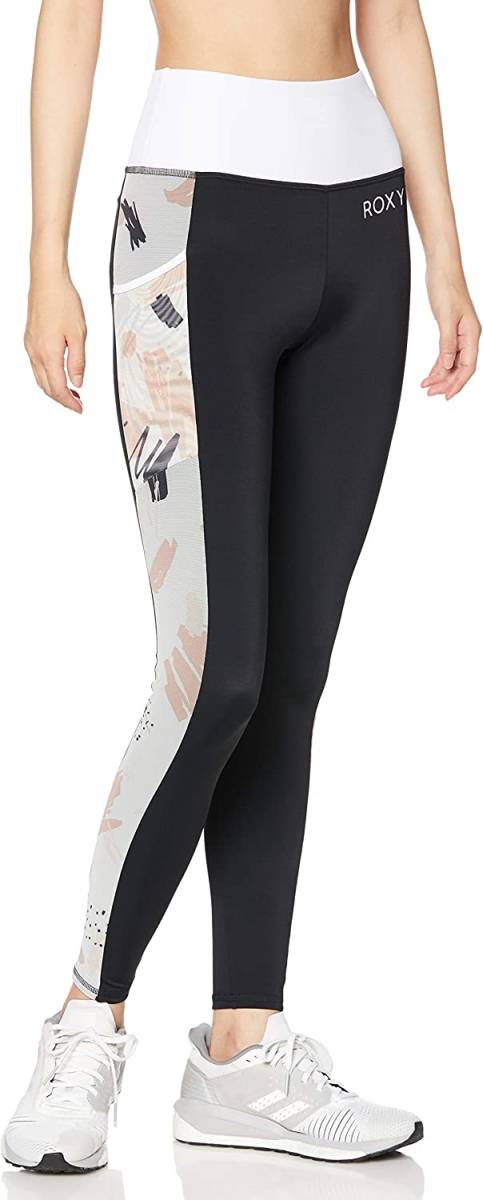 【KCM】Z-iro1-498-S★展示品★【ROXY/ロキシー】レディース 水着 ラッシュガード レギンス UVカット RPT204510 サイズS ホワイト拍卖