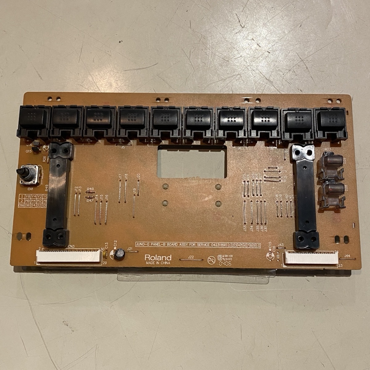 Roland Juno-G Panel-B Board Assy For Service 04231890 -GrunSound-x888-拍卖