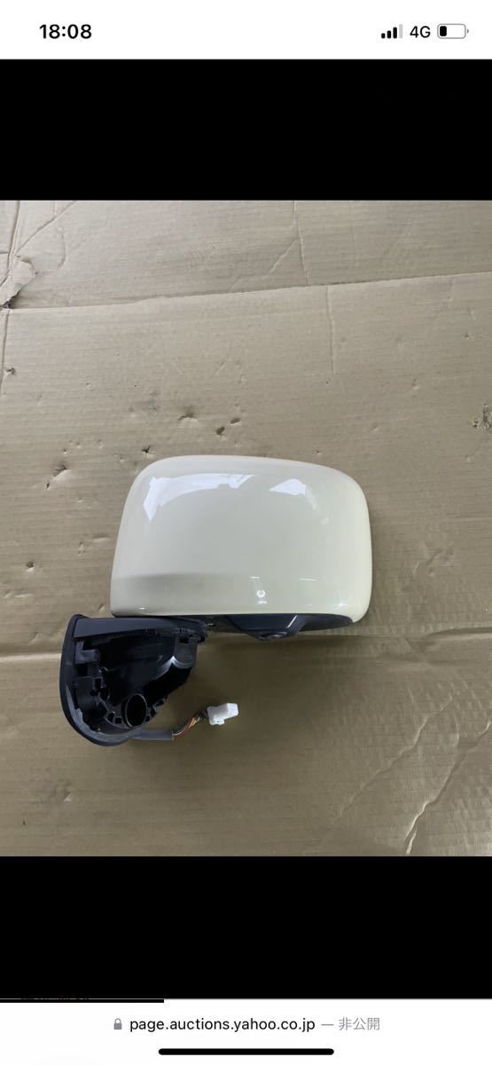 MK42S スペーシア★純正☆ドアミラー★カメラ付☆電動格納☆左 L 助手席側★動作確認済み☆即決★早い者勝ち☆送料無料★拍卖