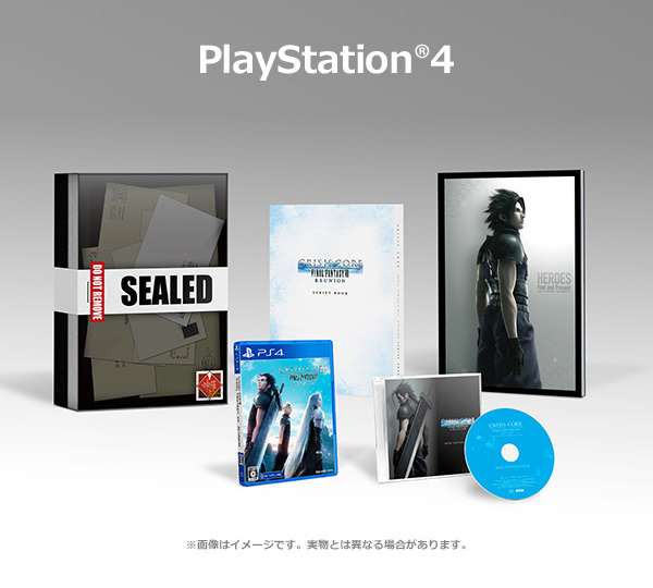 PS4 クライシス コア ファイナルファンタジーVII 7 リユニオン コレクターズエディション e-STORE 特典 スチールブックケース 付き 未開封拍卖