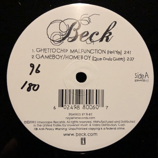 Beck / Ghettochip Malfunction拍卖