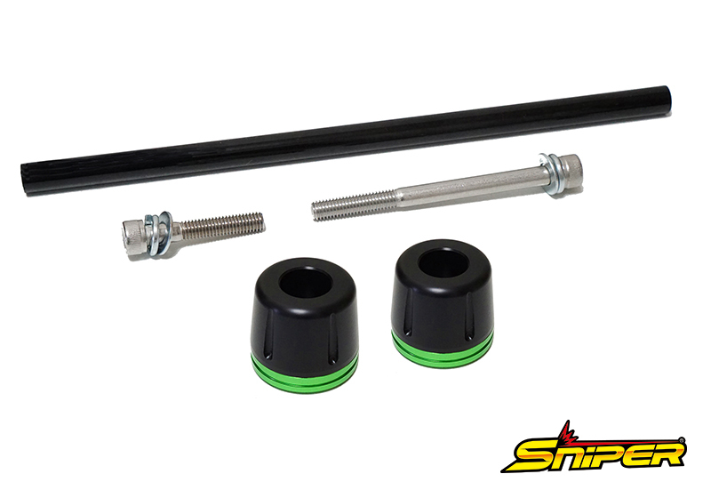NINJA ZX-25R ZX-4R フロント アクスルスライダー 緑 SNIPER スナイパー SP0131GR拍卖