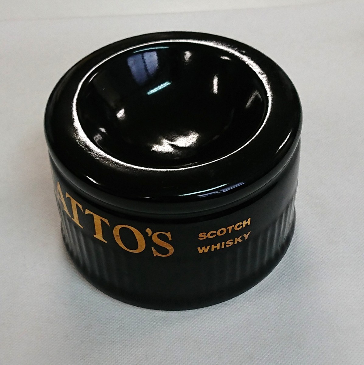 カトス/CATTO'S/オリジナル灰皿/激レア/非売品/未使用/アンティーク/ノベルティ/1980年代/経年美品/希少品/収集品出品/スコッチウイスキー拍卖