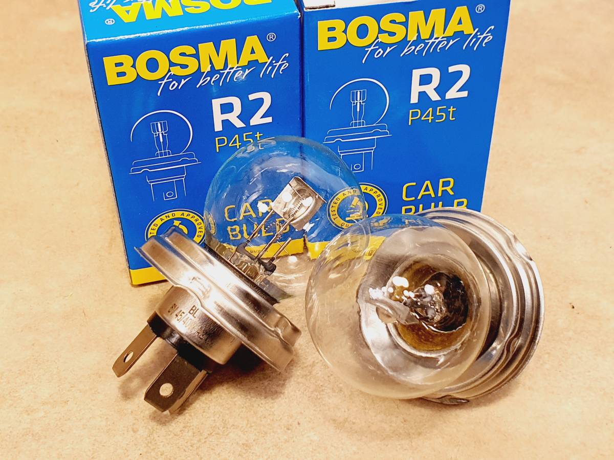BOSMA H4E6V 45/40W R2 欧州車用 2個セット拍卖