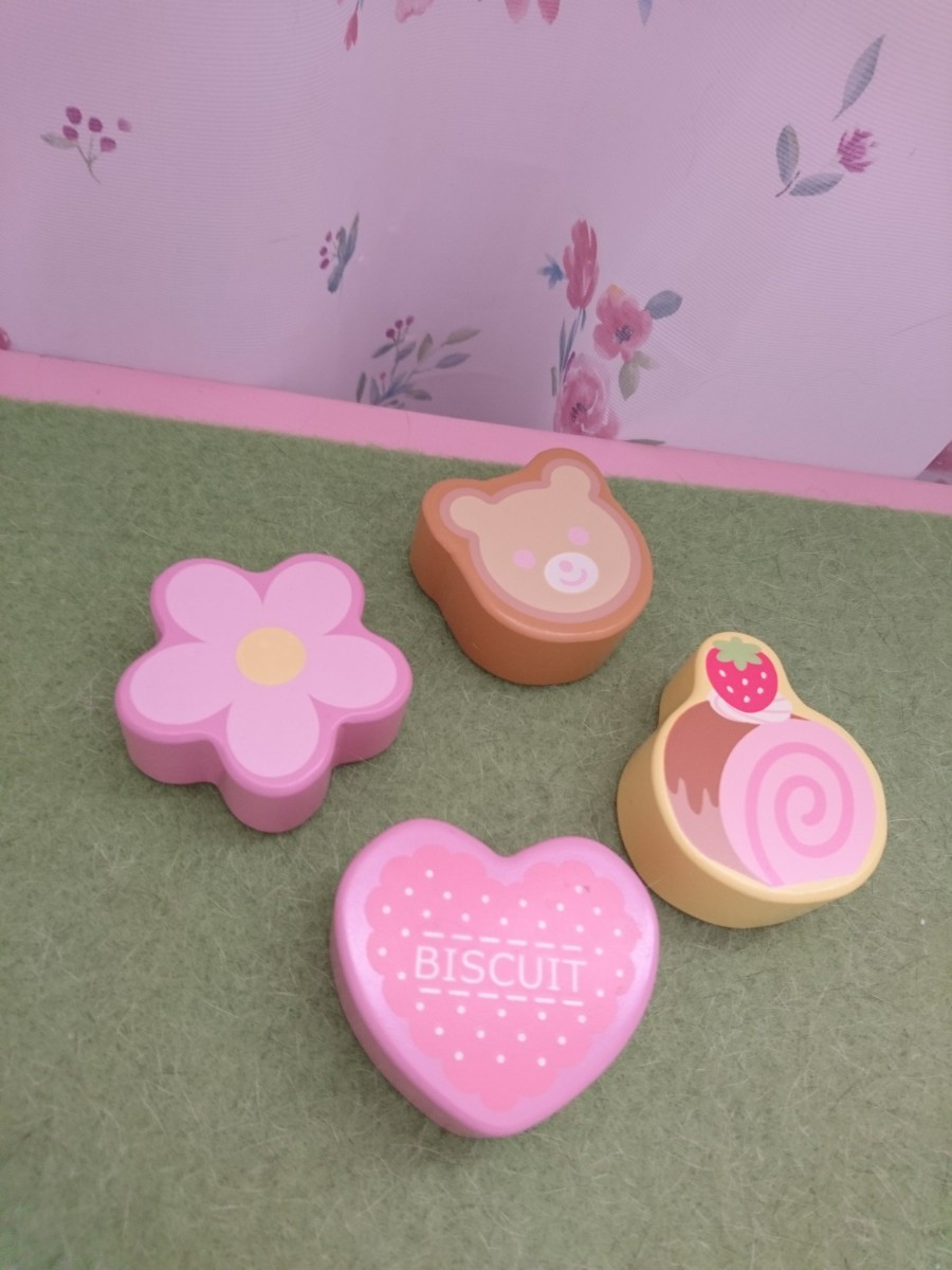 マザーガーデン 野いちご 木製 パズルボックス くま スイーツ おままごと拍卖