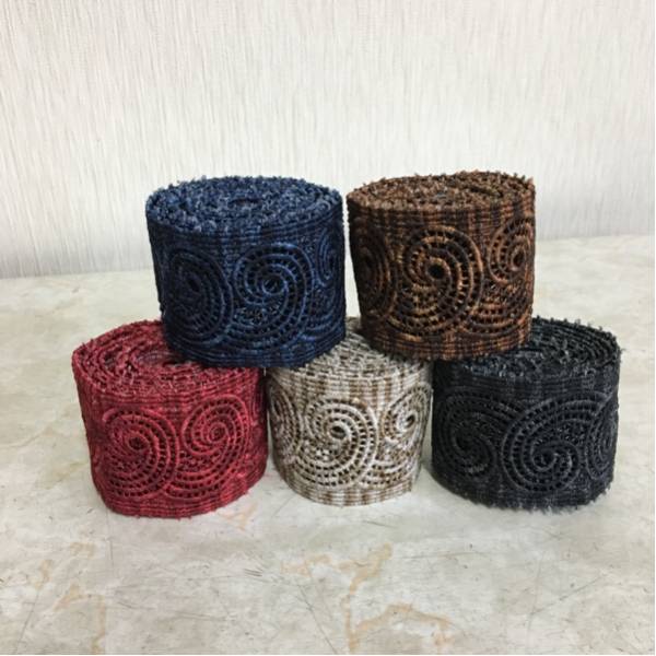 ■ラスト!ケミカルレース 5色セット 4.8cm幅×1m 手芸 ハンドメイド■拍卖