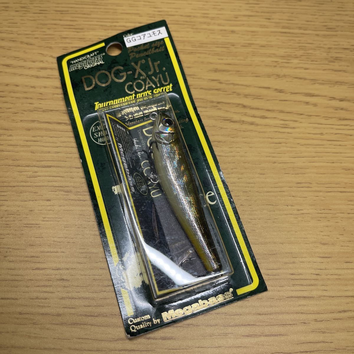 【新品未使用】メガバス ドッグXJrコアユ GGアユモス 1999年(ID05410)拍卖