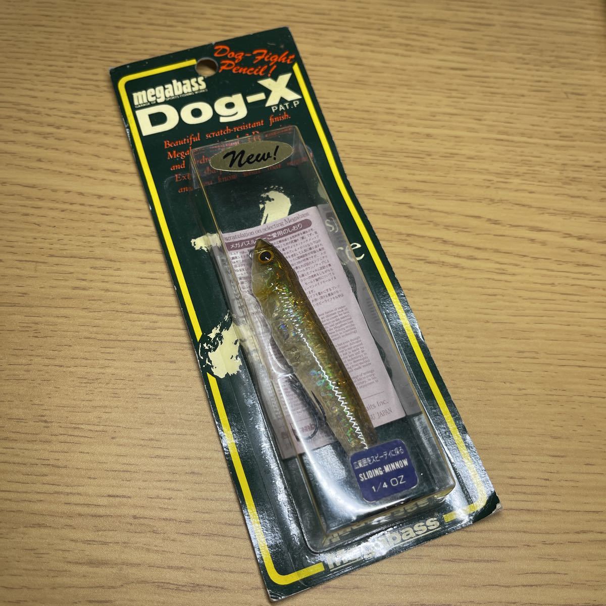 【新品未使用】メガバス ドッグX (S) 1996年 ネオンコアファントム(ID05410)拍卖