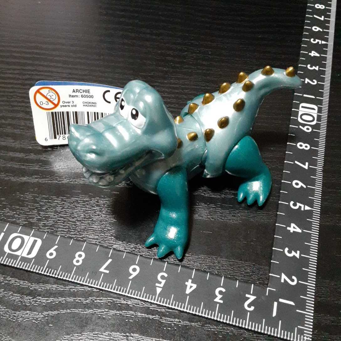 ※ジャンク扱い(動きが鈍い)鑑賞用☆超素敵☆ぜんまい色☆動くおもちゃ☆わにちゃん☆残1拍卖