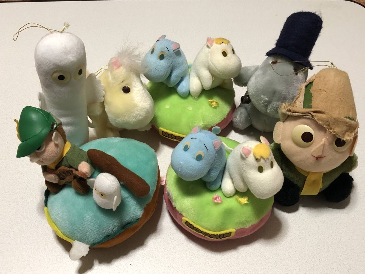 UFOキャッチャー ムーミン ぬいぐるみ 7個 フローレンス ナフキン にょろにょろ パパ拍卖