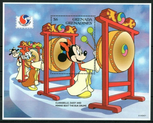 グレナダ切手『ディズニー』(The Buk Drums)拍卖
