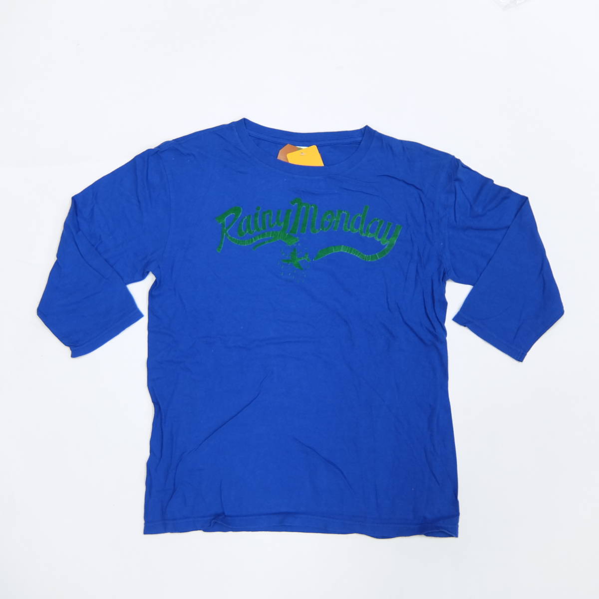 SCREEN STARS L ブルー スクリーンスターズ 七分袖 五分袖 Tシャツ カレッジ Tシャツ DIAMOND HEAD拍卖