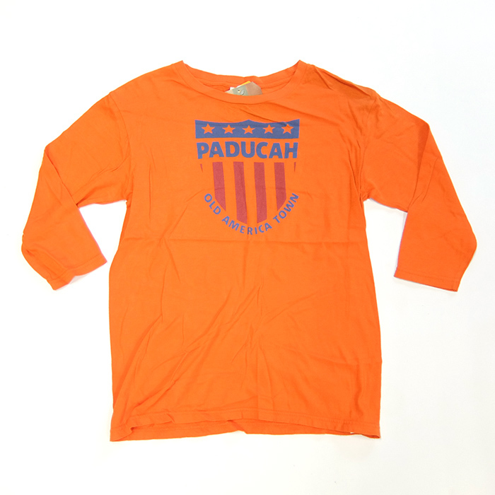 SCREEN STARS L オレンジ スクリーンスターズ 七分袖 五分袖 Tシャツ カレッジ Tシャツ DIAMOND HEAD拍卖