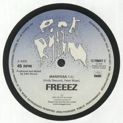 FREEEZ / MARIPOSA / ALONE (12)拍卖