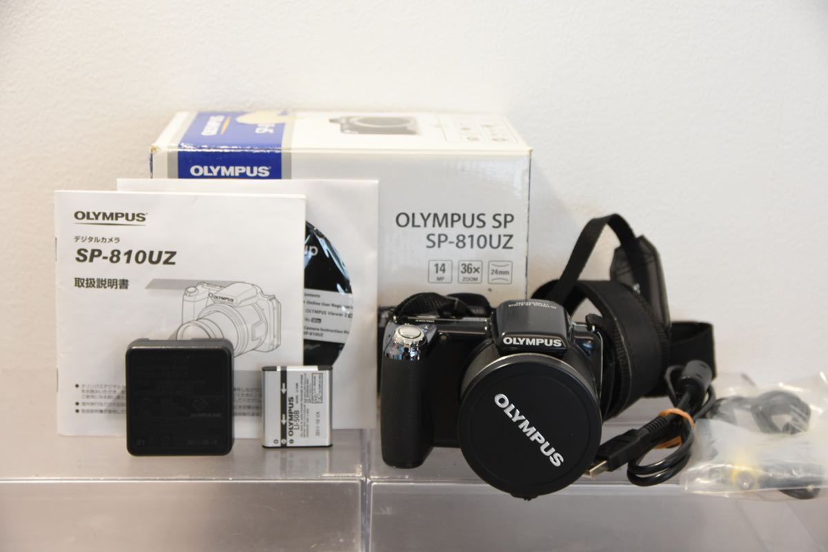 コンパクトデジタルカメラ OLYMPUS オリンパス SP-810UZ Y59拍卖