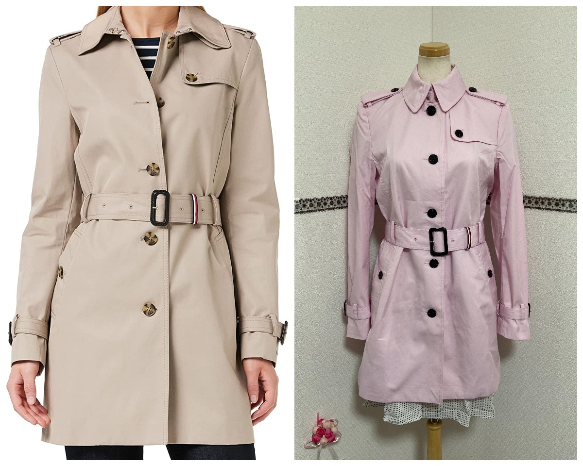 新品 Tommy Hilfiger|トミーヒルフィガー トレンチコート Heritage M拍卖