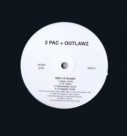 盤質良好 US盤 12inch 2Pac + The Outlawz / Hell 4 A Hustler / Homeboyz INT8P 6761拍卖