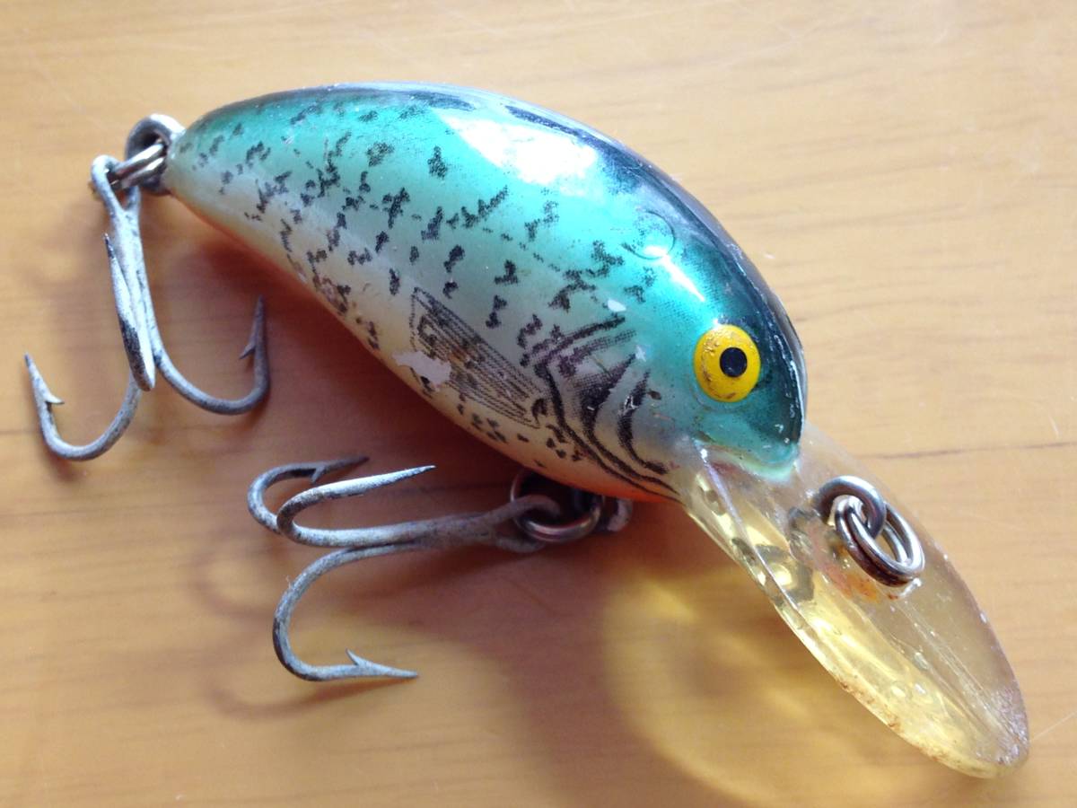 ★BOMBER★ ボーマー モデルA ミニA 4.5cm ナチュラルグリーンオレンジ リアヒートン ※塗装剥げあり #19-1051拍卖