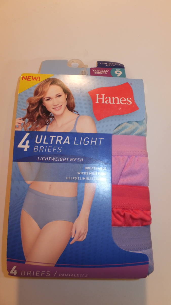 ★Hanes★3L プラスサイズパンティ Size9 112-114Cm 4枚セットヘインズ NEW FROM JAPAN 新品未使用 アメリカンパンティショーツ下着パンツ拍卖
