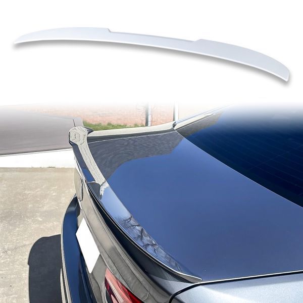 純正色塗装済 ABS製 トランクスポイラー BMW用 5シリーズ G30 M4タイプ ポン付け カラーコード:A83 QTS-51181拍卖