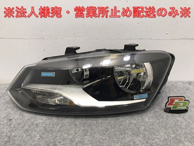 ポロ/POLO 6R系/2009-2014 純正 前期 左 ヘッドライト/ランプ ハロゲン HELLA 6R2 941 007 F フォルクスワーゲン(129173)拍卖