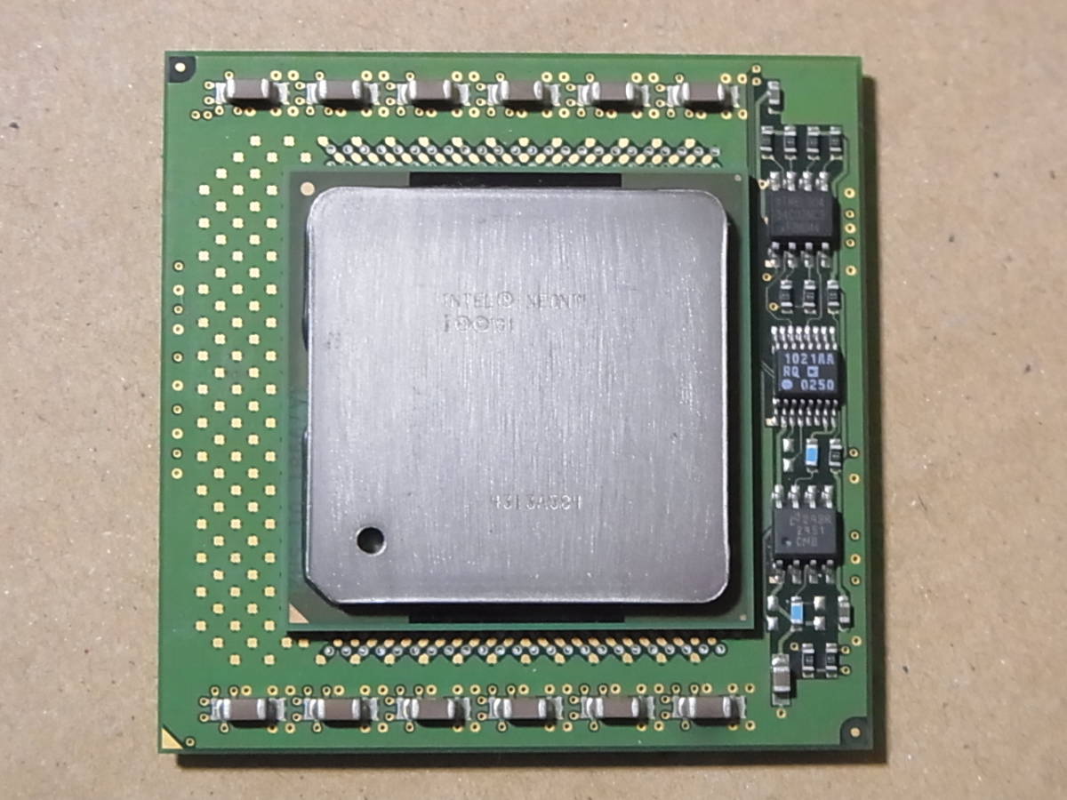●Intel Xeon 2.0GHz SL6EM 2000DP/512L2/400/1.50V Prestonia Socket603 HT対応 ② (Ci0552)拍卖