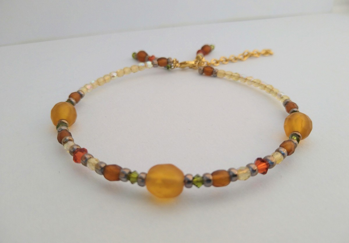 δ 琥珀 アンバー ビーズ ブレスレット δ 拍卖