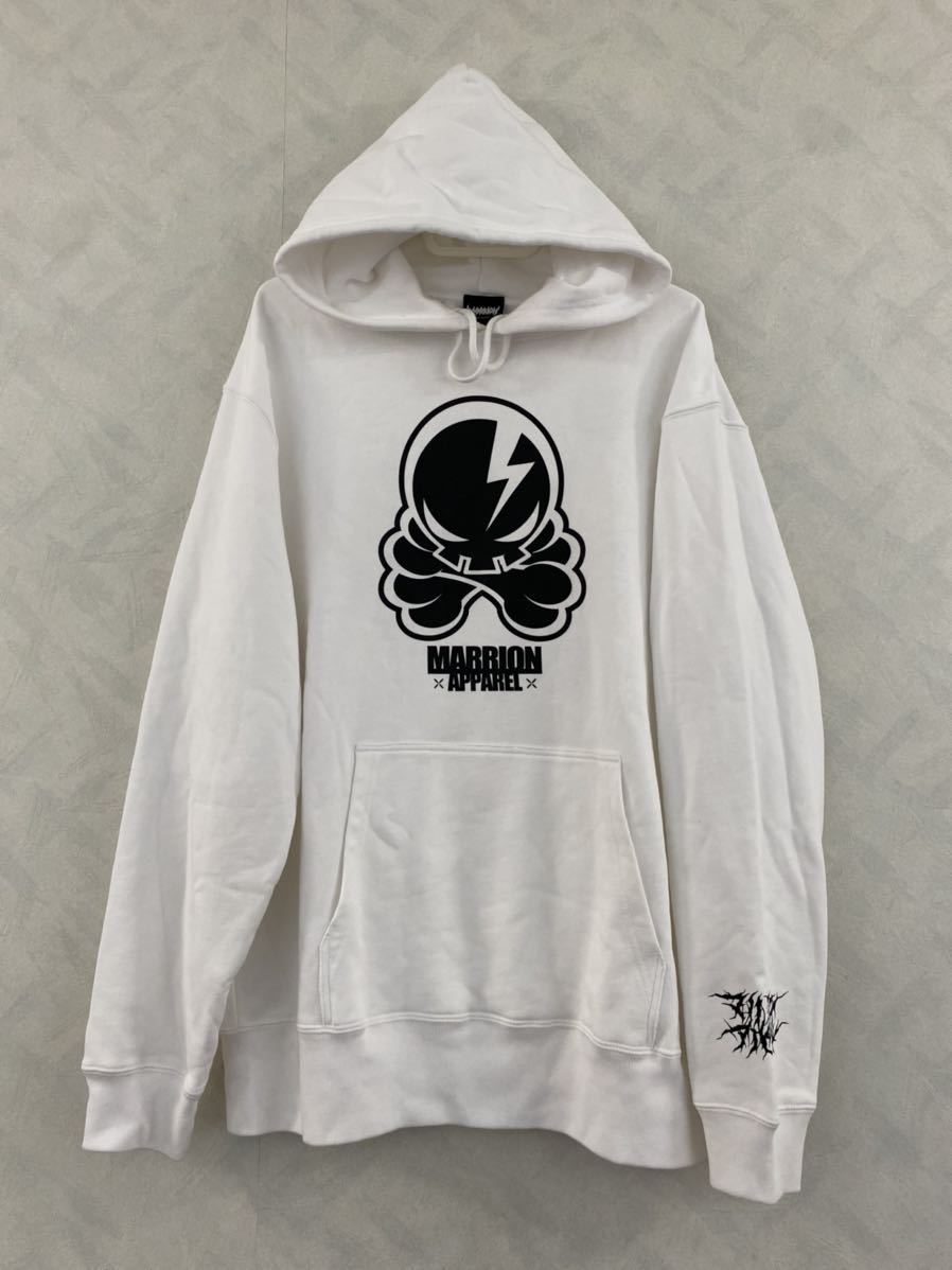 MARRION APPAREL OCTOPUS SKULL パーカー サイズL マリオンアパレル マリアパ拍卖