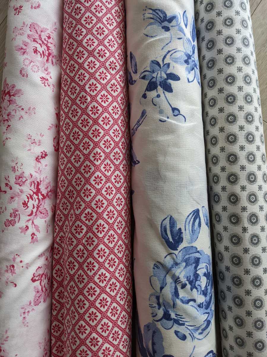 新品★グリーンゲイト★Green Gateの布地140cm幅×50cm定価3080円いろいろな柄デンマーク★北欧 NO2拍卖