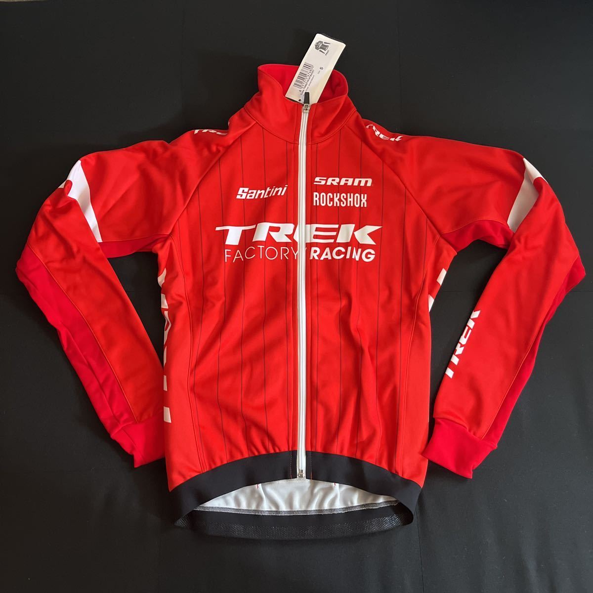 新品サンティーニ トレック・ファクトリーレーシング ディープウィンタージャケットS イタリア製 ボントレガー SRAM ROCKSHOX TREK 起毛拍卖