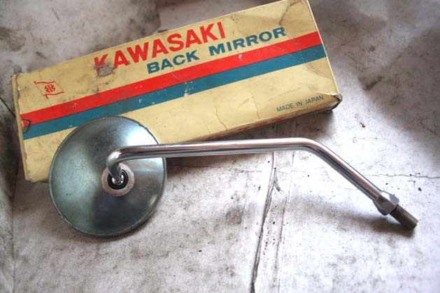 60sカワサキミラー 検マッハ500SS750SSKH400KH750Z2Z1メグロスタミナK1K2W1W3トレールボスビッグホーンKE125A1A7バイソンボブキャット750RS拍卖