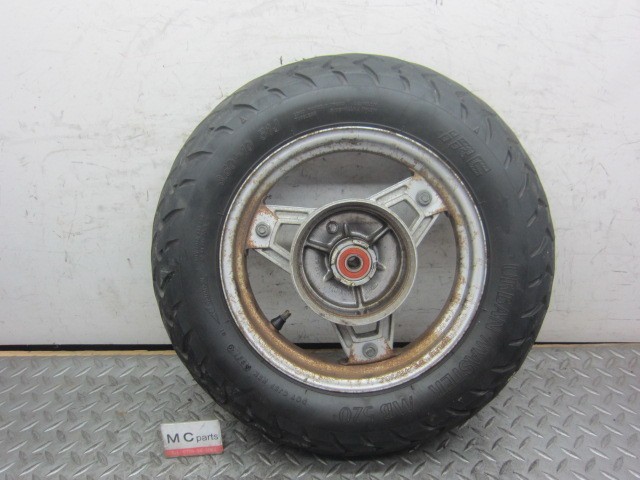 ホンダ シャリー12V CF50 純正フロントホイール 10×2.15 フレ無 CF50-3902** 2F拍卖