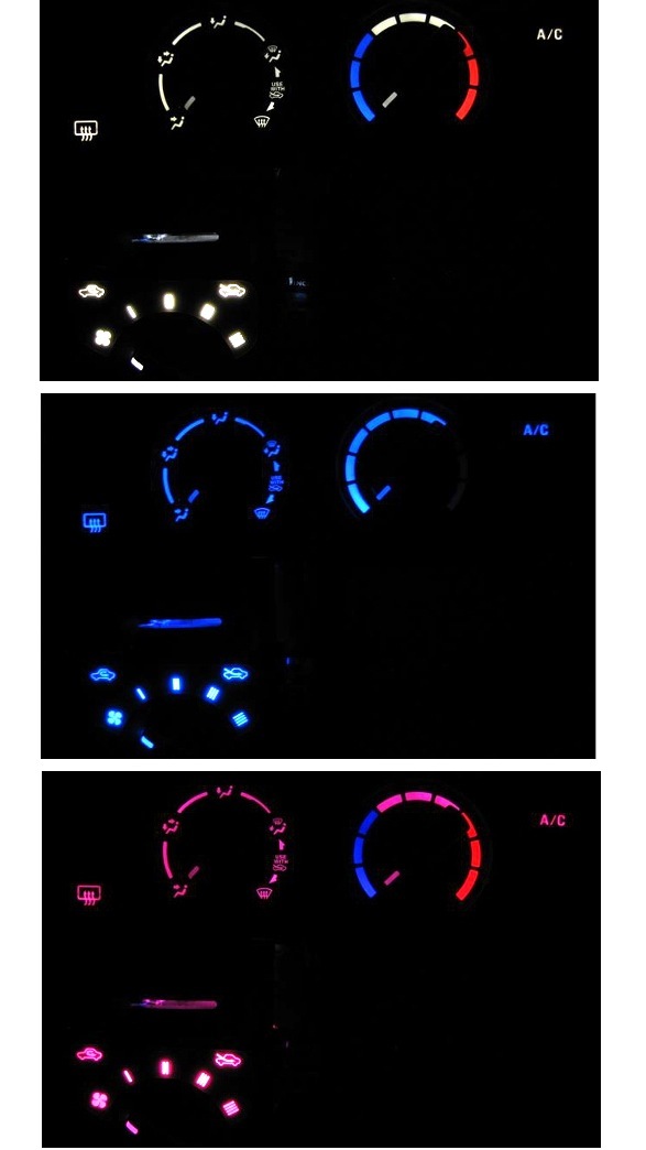 エブリイ DA64 エアコンパネルLED照明1台分セット!/ホワイト拍卖