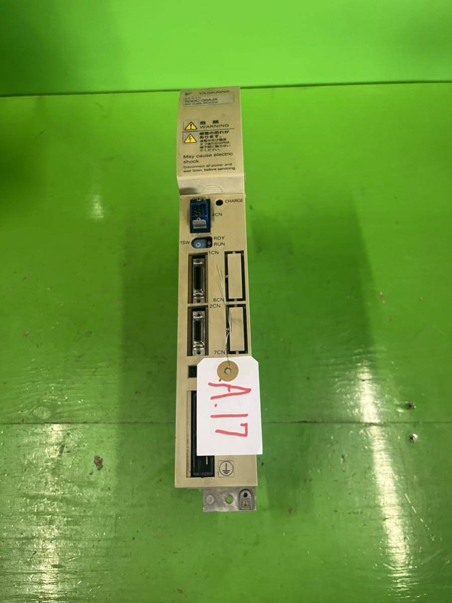 A17 YASKAWA ELETRIC DRIVEPACK SERVO UNIT SGDC-30AJA拍卖