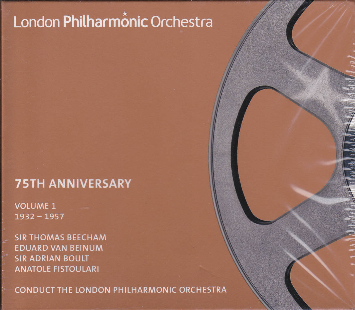 LONDON PHILHARMONIC ORCHESTRA 75TH ANNIVERSARY 4CD ベッチャム ボールト等 廃盤貴重品!拍卖