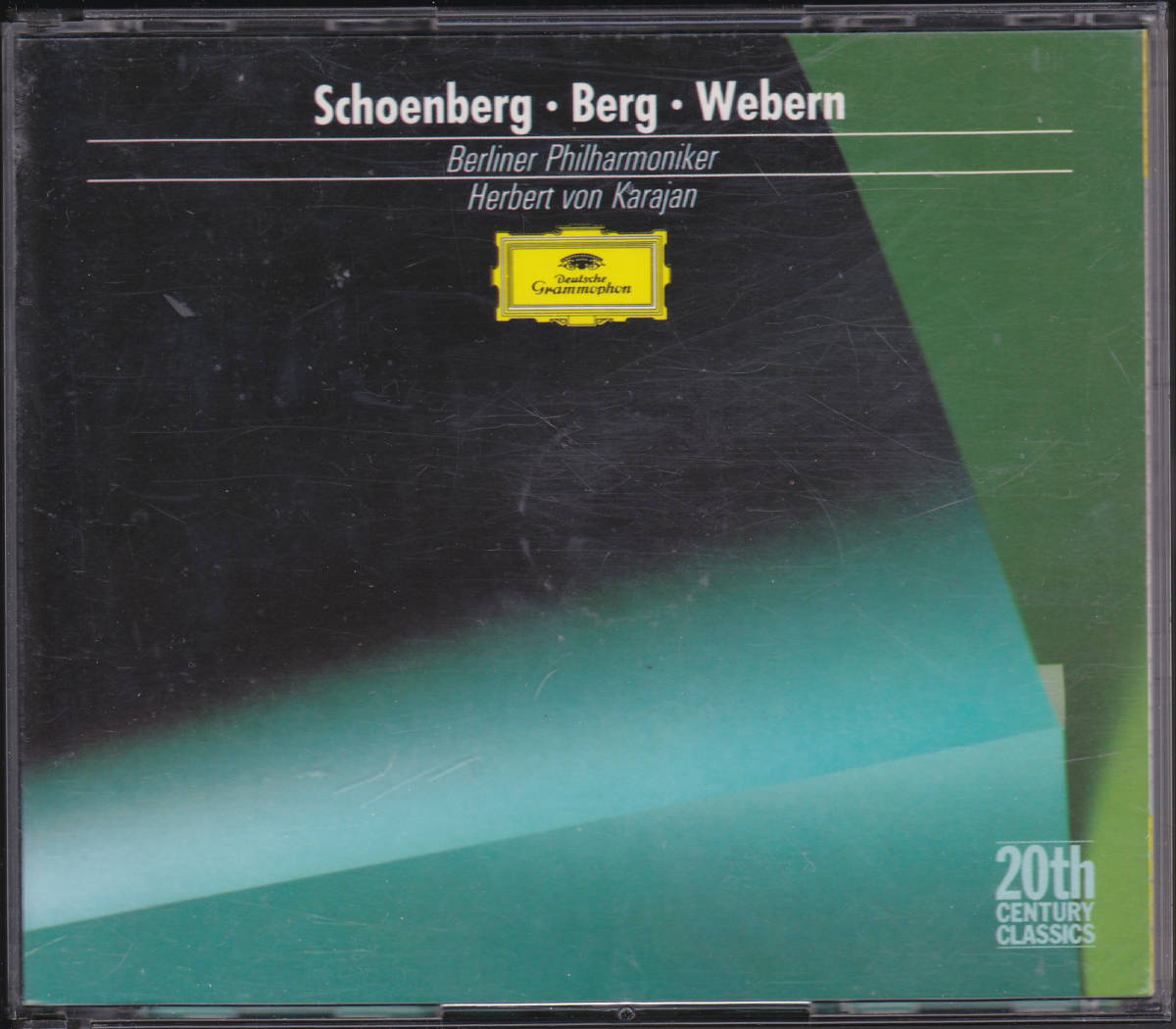 KARAJAN / SCHOENBERG BERG WEBERN 3CD 名盤廃盤拍卖