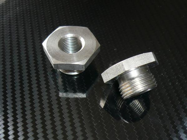 O2センサー アダプター 2個 スチール製 M18~M12へ変換 S13 R32等拍卖