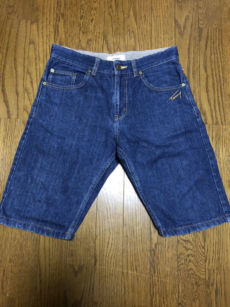 トミーヒルフィガー デニムハーフパンツ Sサイズ拍卖