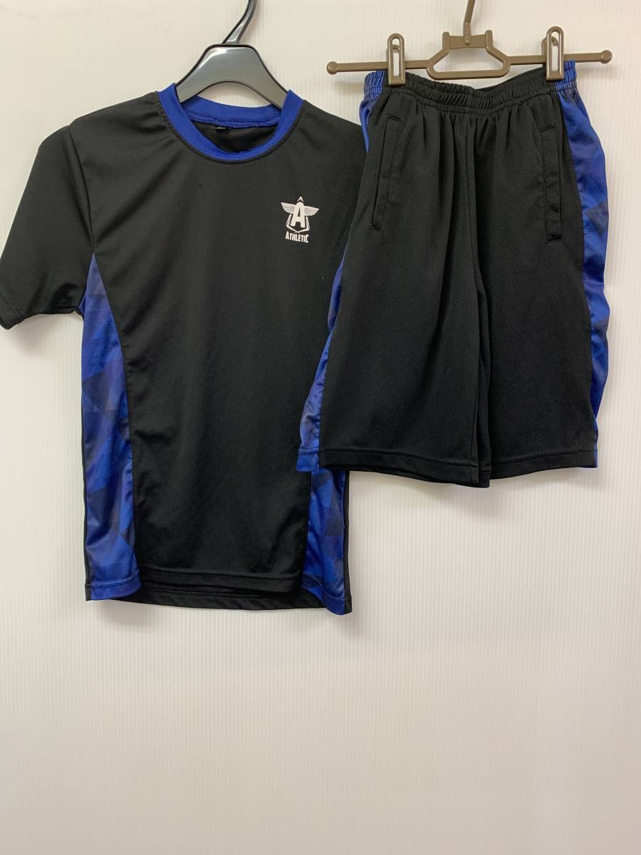 z469★ATHLETIC  半袖カットソー ハーフパンツ 2点セット  サイズ150★夏拍卖